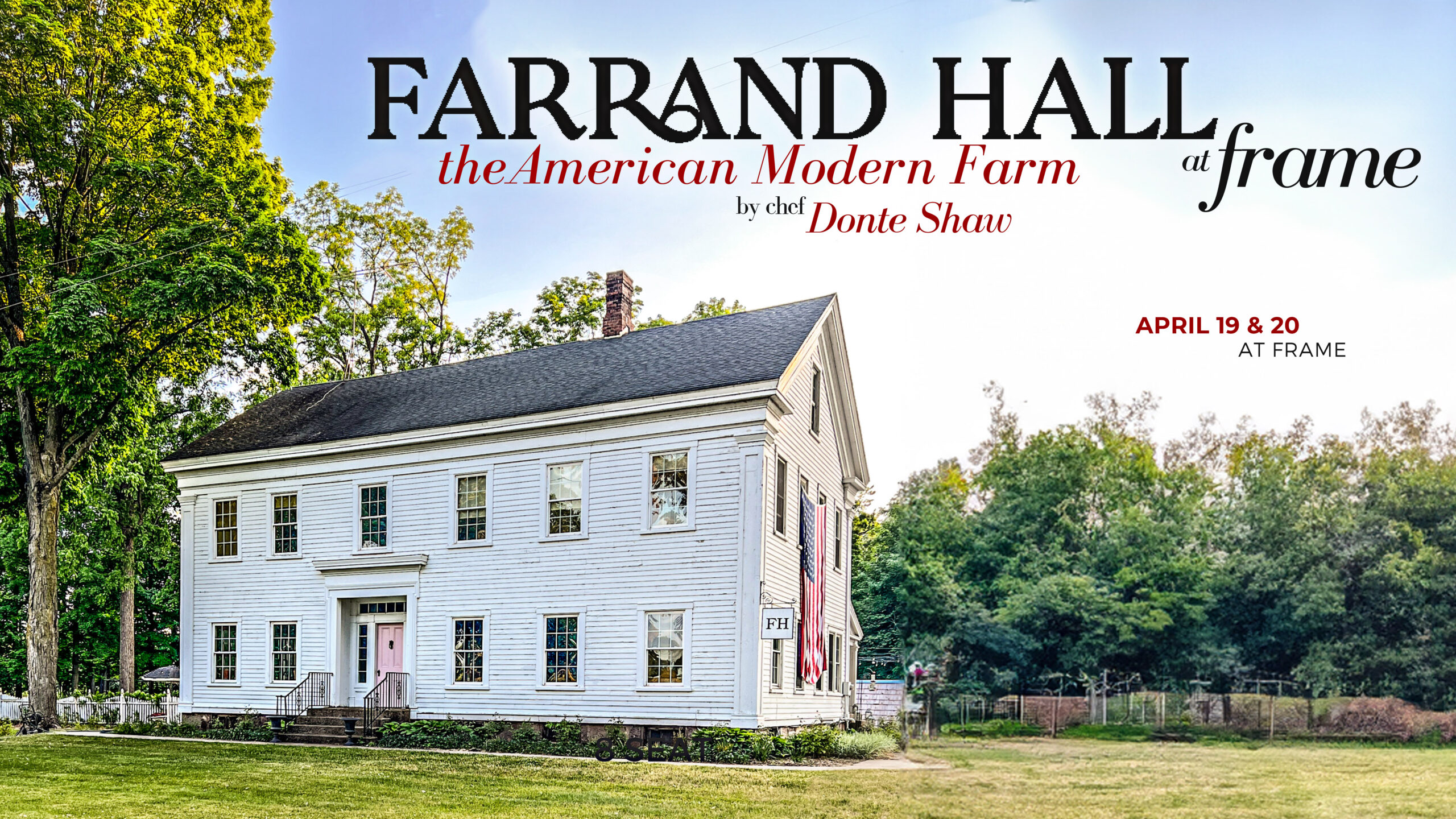 Farrand Hall at Frame by Chef Donte Shaw