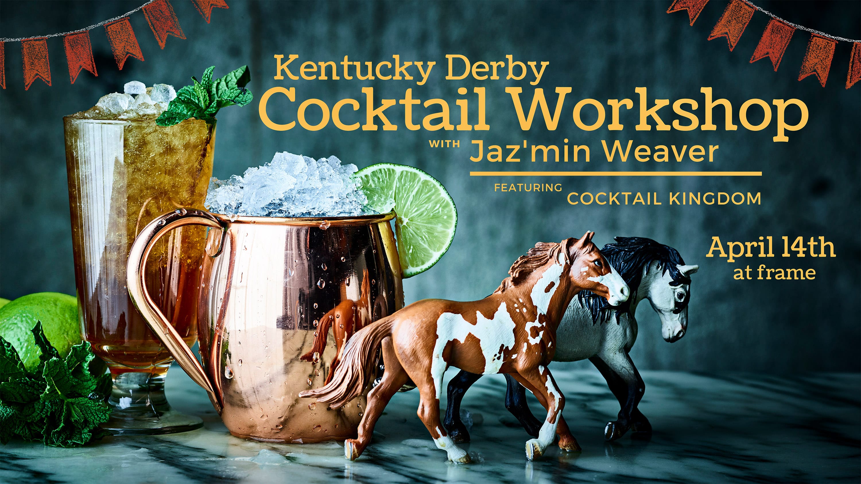 Kentucky Derby Cocktails with Jaz'min Weaver featuring Cocktail Kingdom