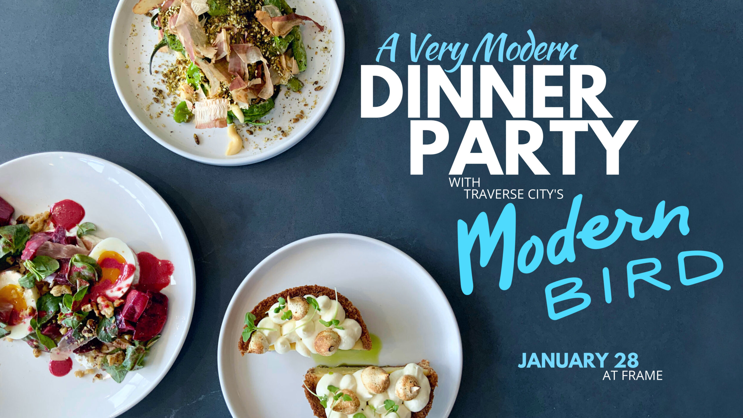 A Very Modern Dinner Party with Traverse City's Modern Bird