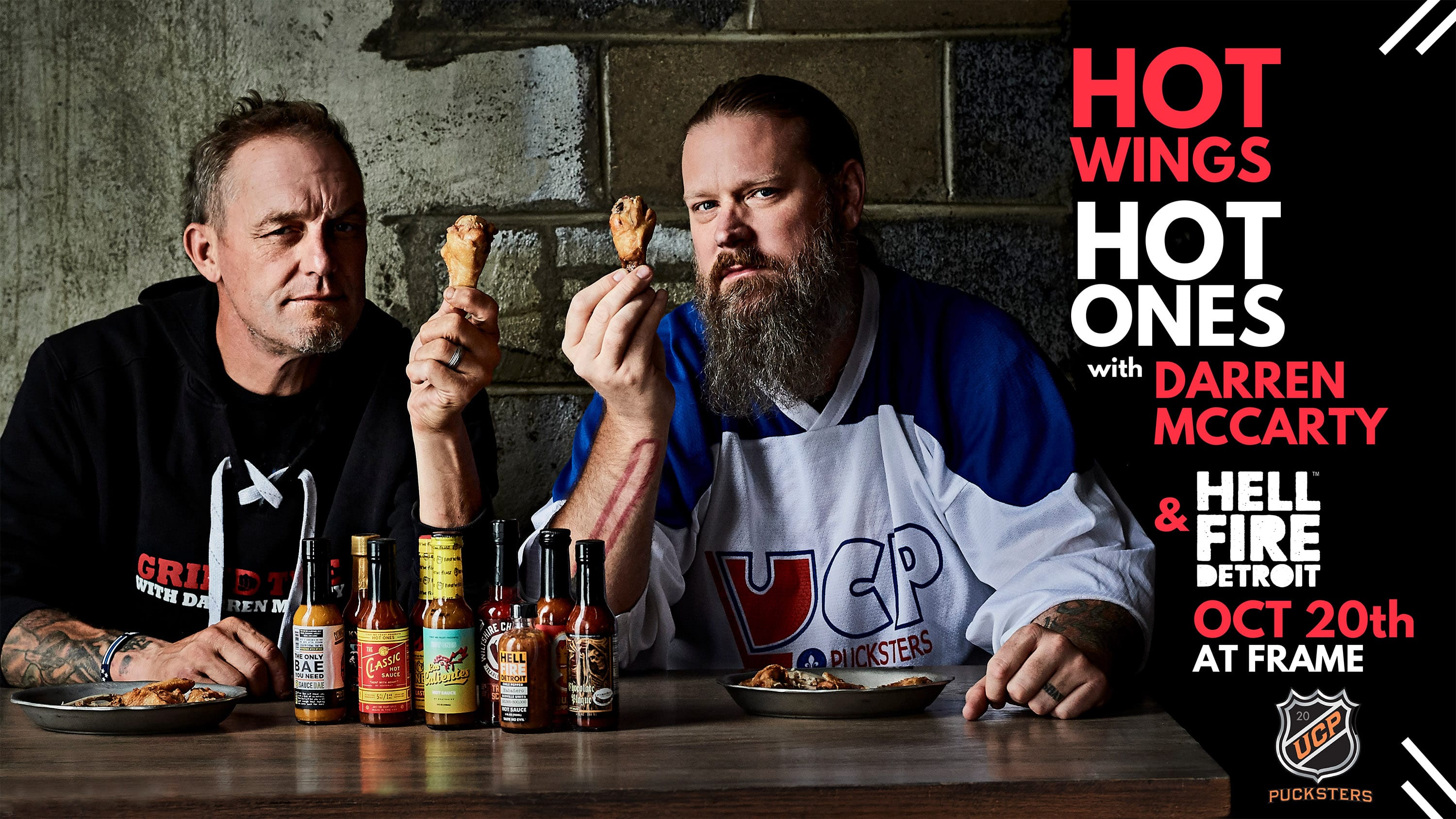 Hot Wings And Hot Ones With Darren Mccarty And Hell Fire Detroit